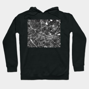 Black and white marble Hoodie